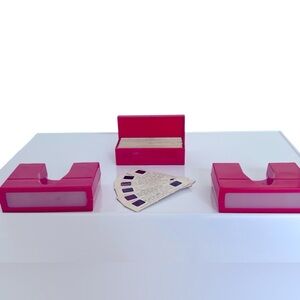 Vintage 1960’s 2 Red Slide Viewers of World Sights by Stori-Views English&French